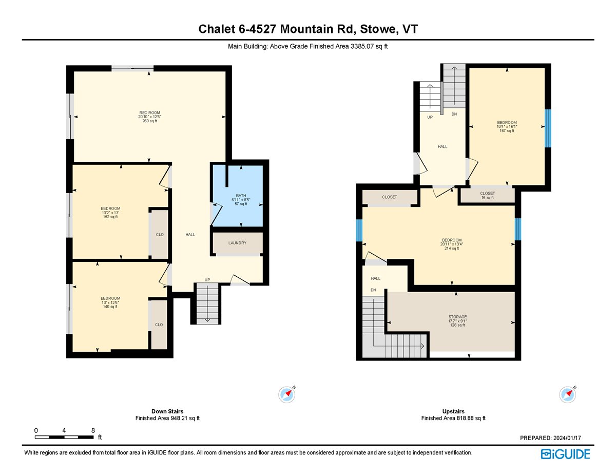 4527 MOUNTAIN RD CHALET 6, STOWE, VT, Nick Lozette, Vermont Realty, main floorplan